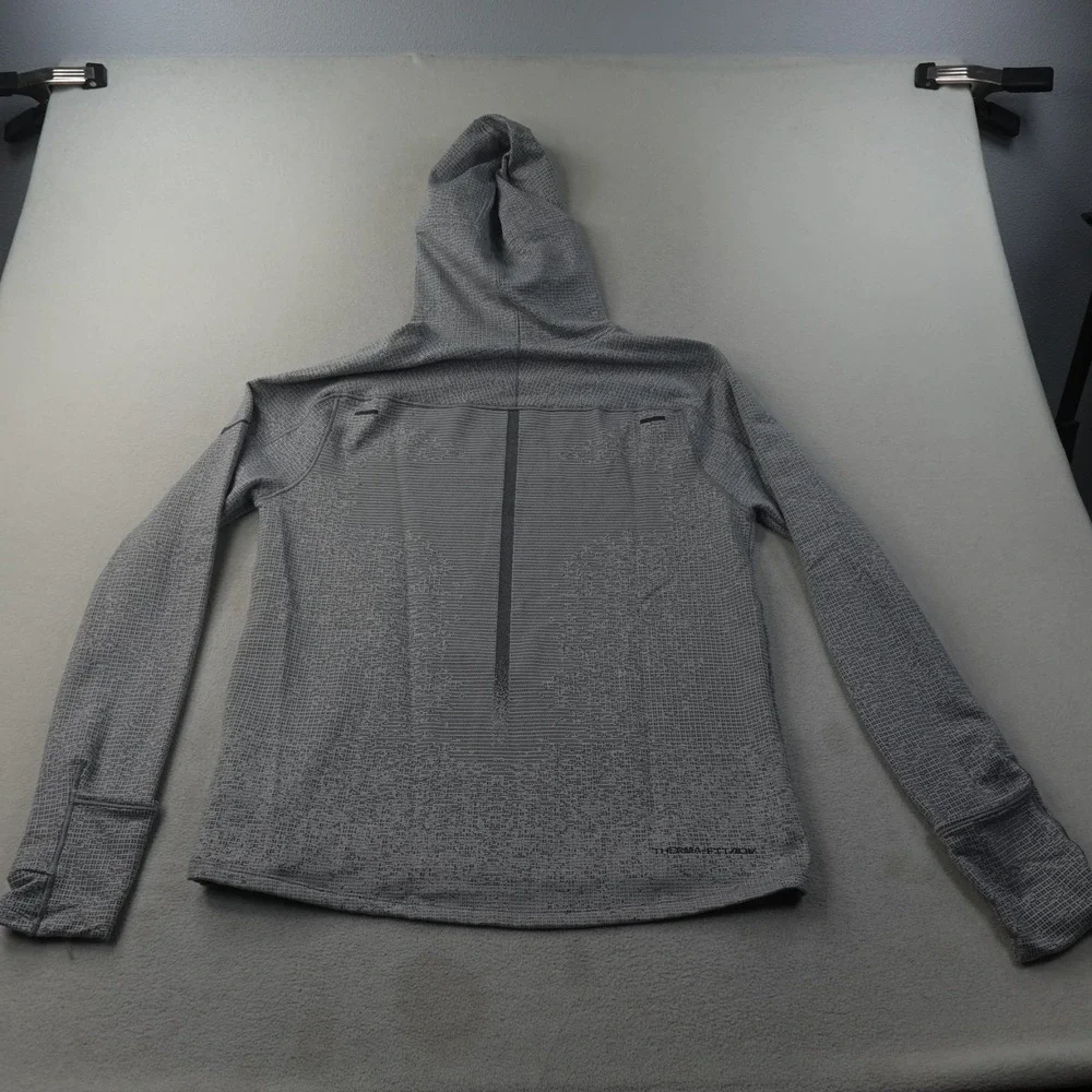Nike Therma-FIT ADV Run Division Hoodie Mens Large Gray Running DD6110 Wool